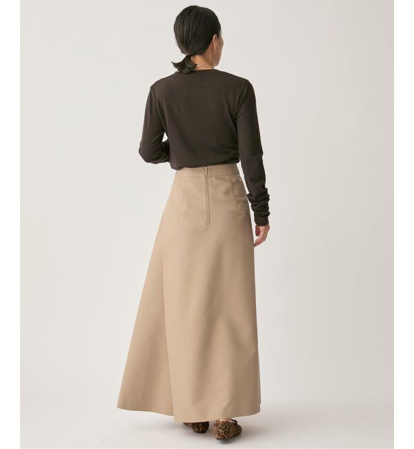 VERMEIL par iena「ダブルサテンスカート」|スカート|