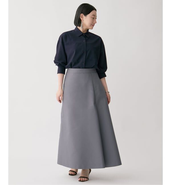 VERMEIL par iena「ダブルサテンスカート」|スカート|