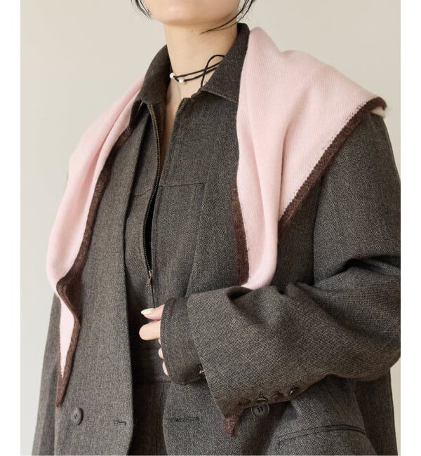 IENA LA BOUCLE「ASAUCE MELER/アソースメレ トライアングルスカーフ AM25FSC266」|バンダナ・スカーフ|