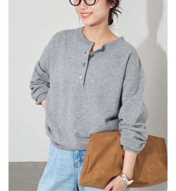 SLOBE IENA「echecs ヘンリープルオーバー」|ニット・セーター|