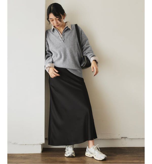 SLOBE IENA「echecs ヘンリープルオーバー」|ニット・セーター|