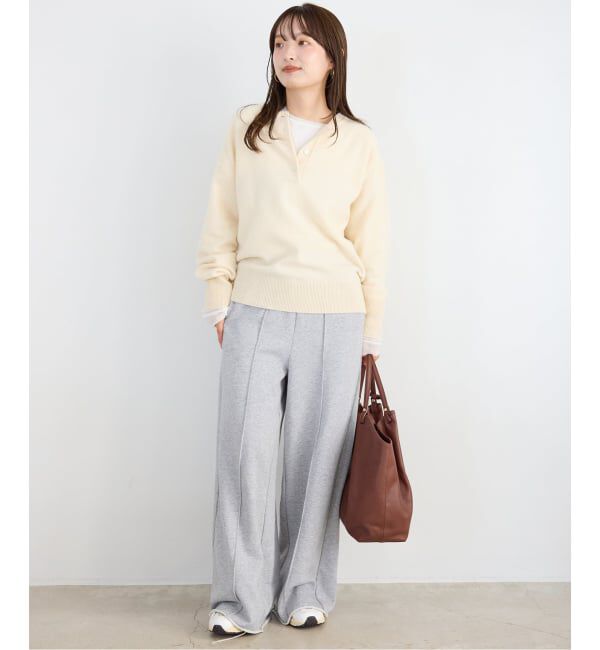 SLOBE IENA「echecs ヘンリープルオーバー」|ニット・セーター|