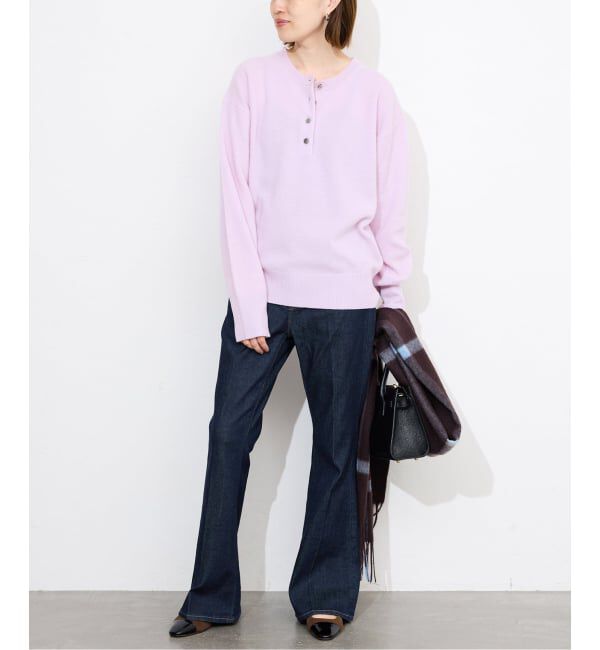 SLOBE IENA「echecs ヘンリープルオーバー」|ニット・セーター|