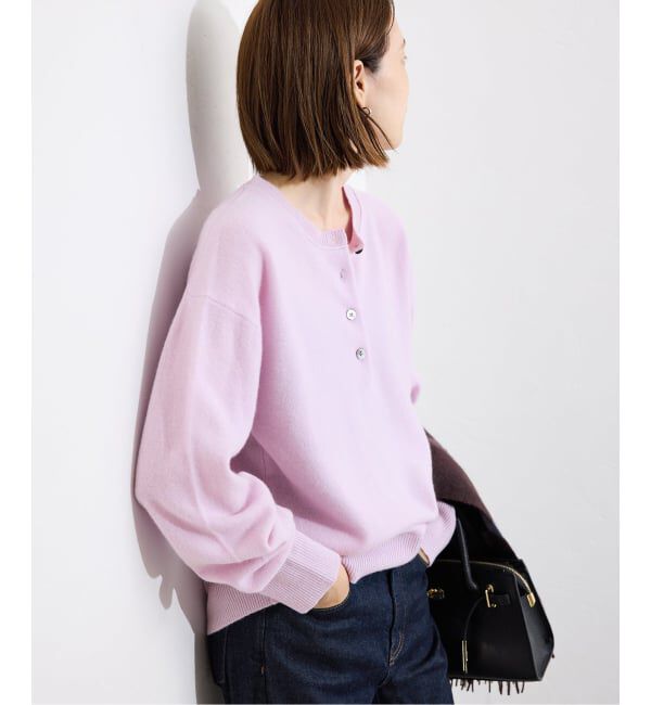 SLOBE IENA「echecs ヘンリープルオーバー」|ニット・セーター|