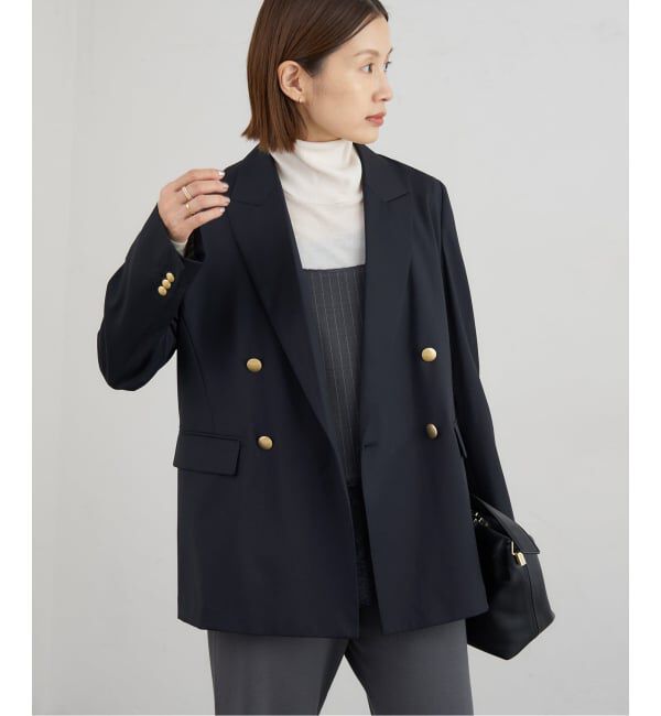 IENA「REDA SUPER110 ダブルブレストジャケット」|テーラードジャケット|