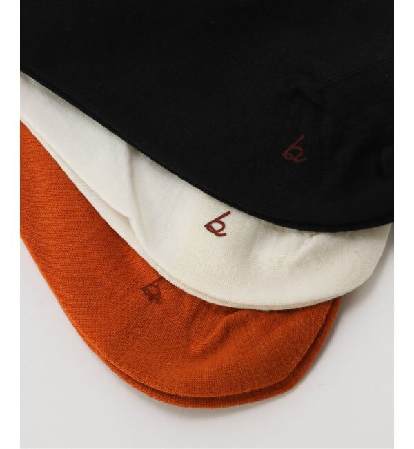 IENA LA BOUCLE「babaco/ババコ 3 pairs of color ソックス(3枚1セット)  BA02-BN3C」|ソックス|