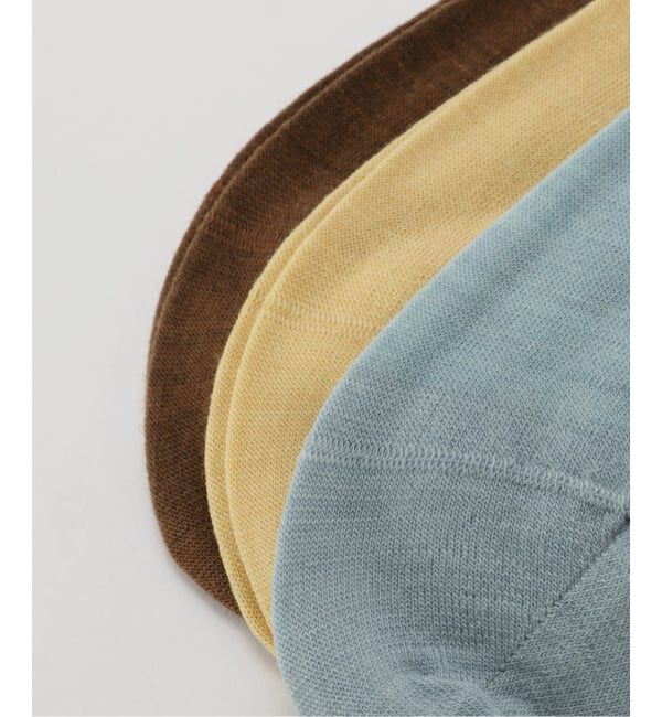 IENA LA BOUCLE「babaco/ババコ 3 pairs of color ソックス(3枚1セット)  BA02-BN3C」|ソックス|