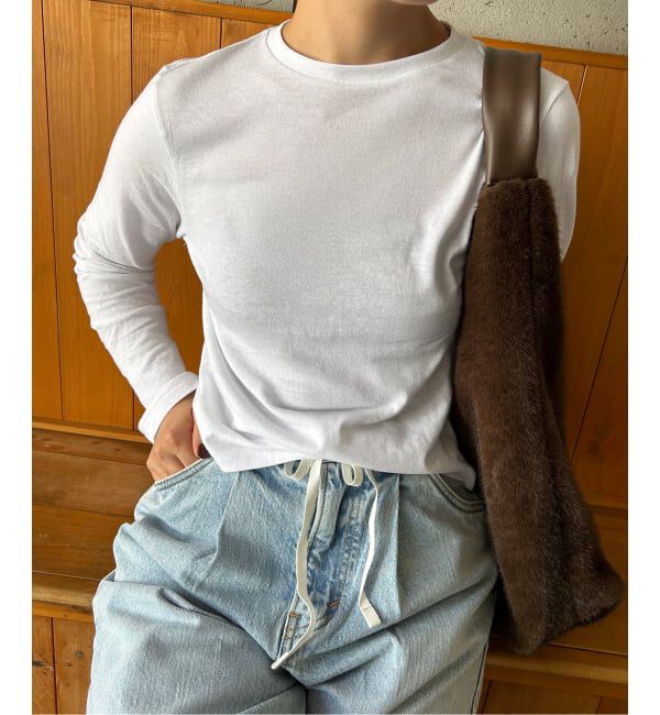 SLOBE IENA「《2枚セット》Hanes/ヘインズ DODOJEAN 2Pカットソー」|Tシャツ・カットソー|