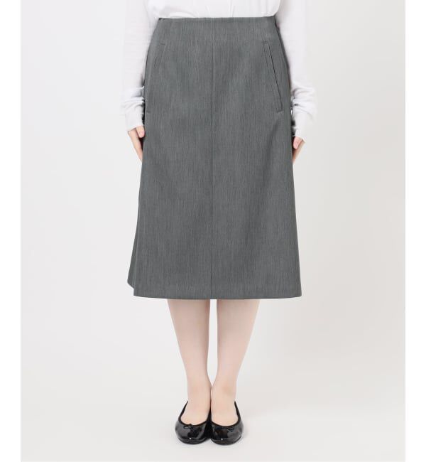 IENA「ウール混サテンスカート」|スカート|