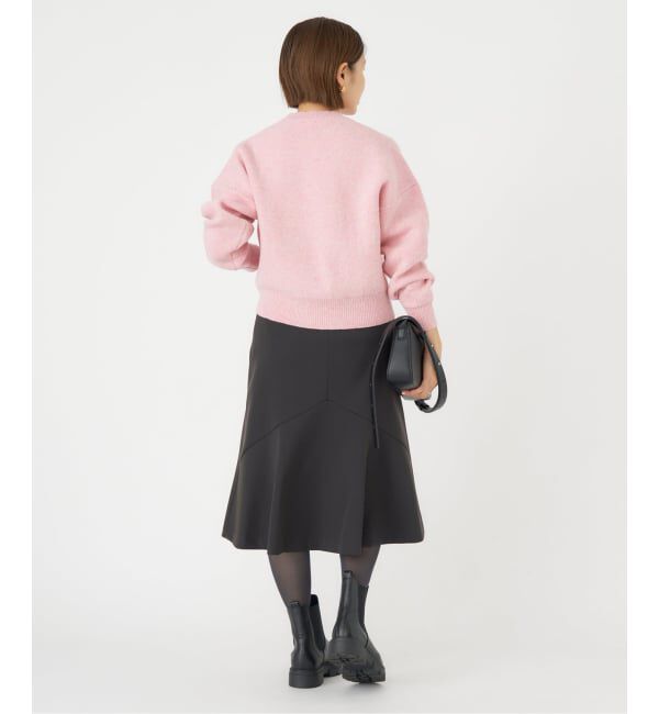 IENA「ウール混サテンスカート」|スカート|