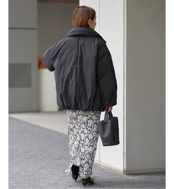 IENA「《追加》ARTIROSA 撥水テイラーコクーンダウン」|ダウン|