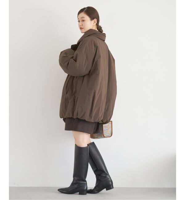 IENA「《追加》ARTIROSA 撥水テイラーコクーンダウン」|ダウン|