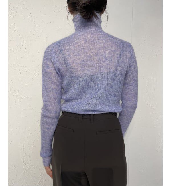 IENA LA BOUCLE「IENA LA BOUCLE MohairMixTURTLE」|ニット・セーター|