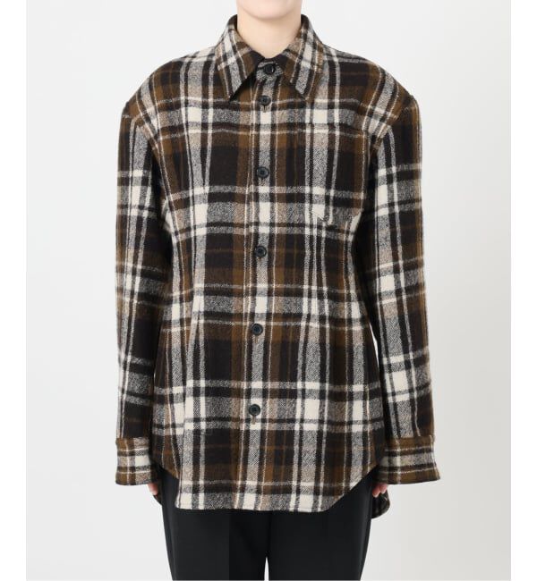 VERMEIL par iena「INSCRIRE アンスクリア Check Conscious シャツ I25AWSH97」|シャツ・ブラウス|