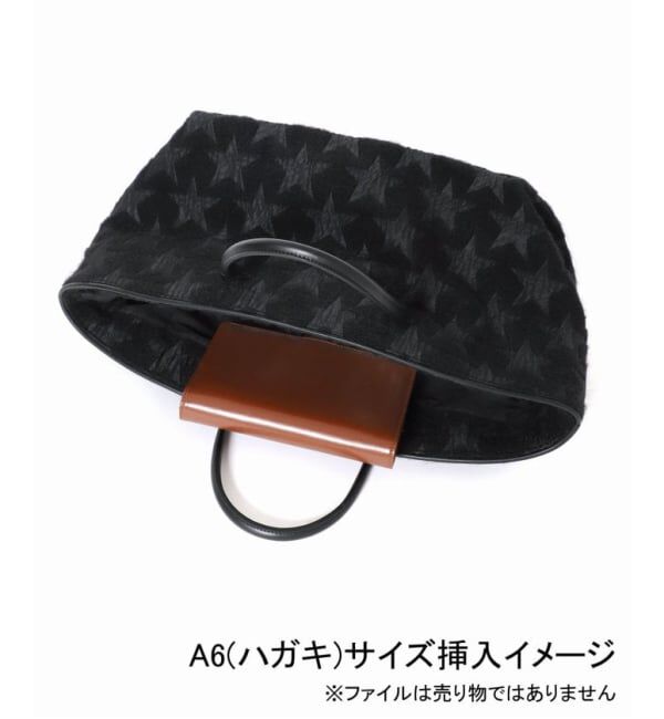 VERMEIL par iena「SHIME シィメ 別注STARジャガード MARCHE トートバッグ」|トートバッグ|