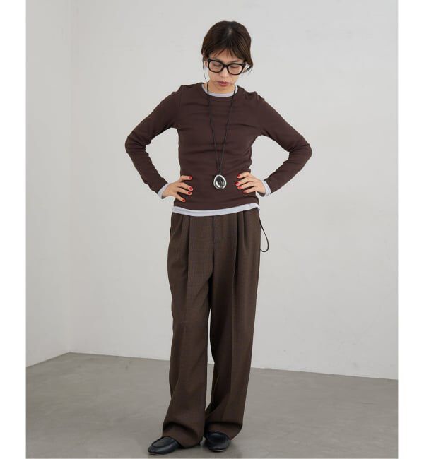 IENA「FLORE FLORE/フローレフローレ MAX-TEE Tシャツ」|Tシャツ・カットソー|