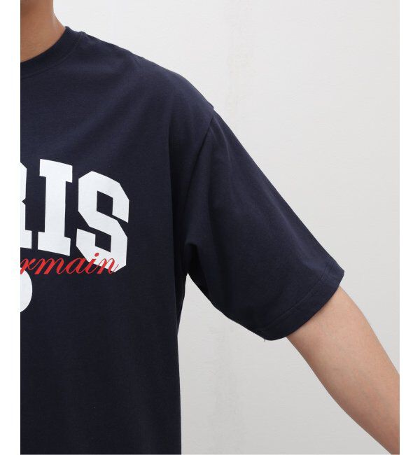 Paris Saint-Germain「【Paris Saint-Germain】バーシティロゴプリント Tシャツ」|Tシャツ・カットソー|