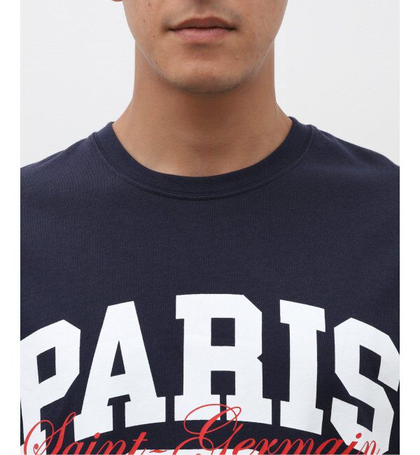 Paris Saint-Germain「【Paris Saint-Germain】バーシティロゴプリント Tシャツ」|Tシャツ・カットソー|