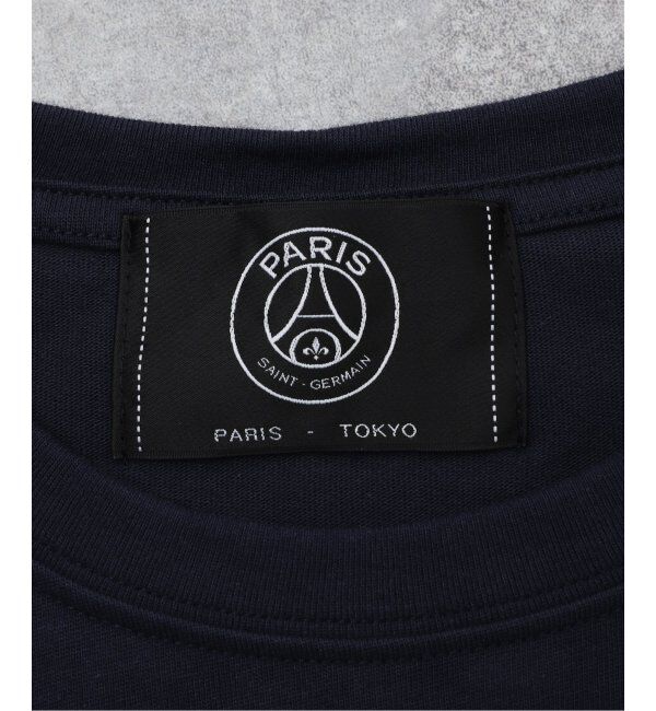 Paris Saint-Germain「【Paris Saint-Germain】バーシティロゴプリント Tシャツ」|Tシャツ・カットソー|
