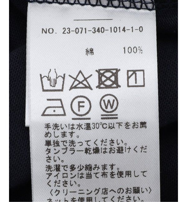 Paris Saint-Germain「【Paris Saint-Germain】バーシティロゴプリント Tシャツ」|Tシャツ・カットソー|