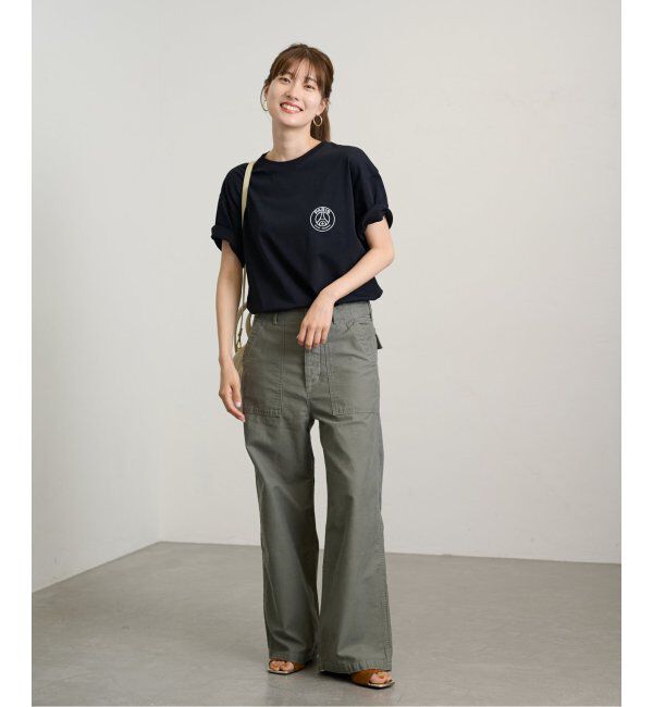 Paris Saint-Germain「【Paris Saint-Germain】エンブレムプリント Tシャツ Mt.Fuji」|Tシャツ・カットソー|