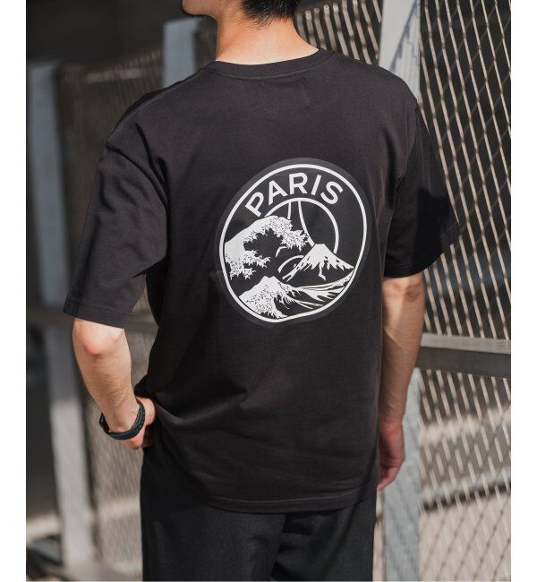 Paris Saint-Germain「【Paris Saint-Germain】エンブレムプリント Tシャツ Mt.Fuji」|Tシャツ・カットソー|