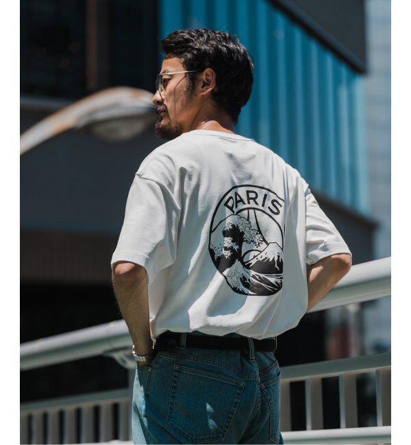 Paris Saint-Germain「【Paris Saint-Germain】エンブレムプリント Tシャツ Mt.Fuji」|Tシャツ・カットソー|