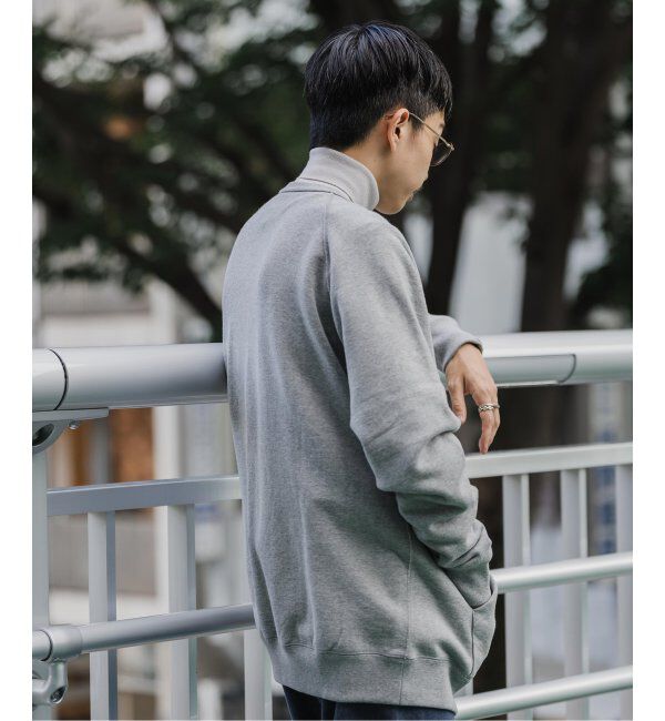 EDIFICE「【LOOPWHEELER for LOWERCASE】ライトツリウラケ ZIPカーディガン」|カーディガン|