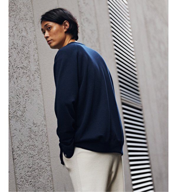 EDIFICE「【LOOPWHEELER for LOWERCASE】ライトツリウラケ ZIPカーディガン」|カーディガン|