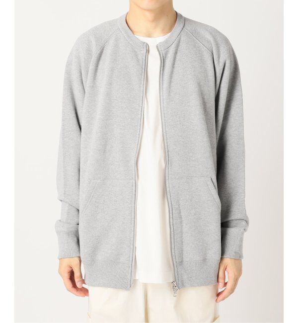 EDIFICE「【LOOPWHEELER for LOWERCASE】ライトツリウラケ ZIPカーディガン」|カーディガン|