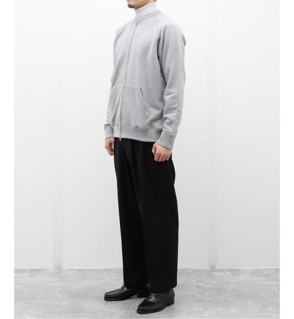 EDIFICE「【LOOPWHEELER for LOWERCASE】ライトツリウラケ ZIPカーディガン」|カーディガン|
