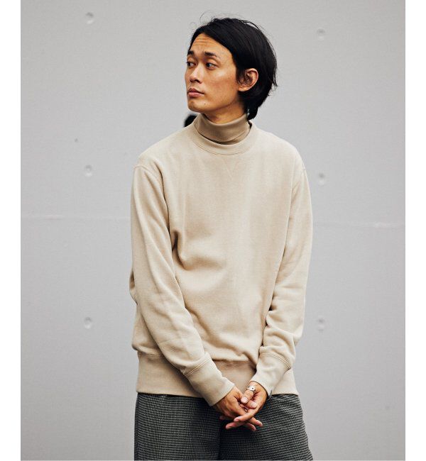 EDIFICE「【LOOPWHEELER for LOWERCASE】ライトツリウラケ ルーズフィットスウェット」|スウェット・ジャージ|