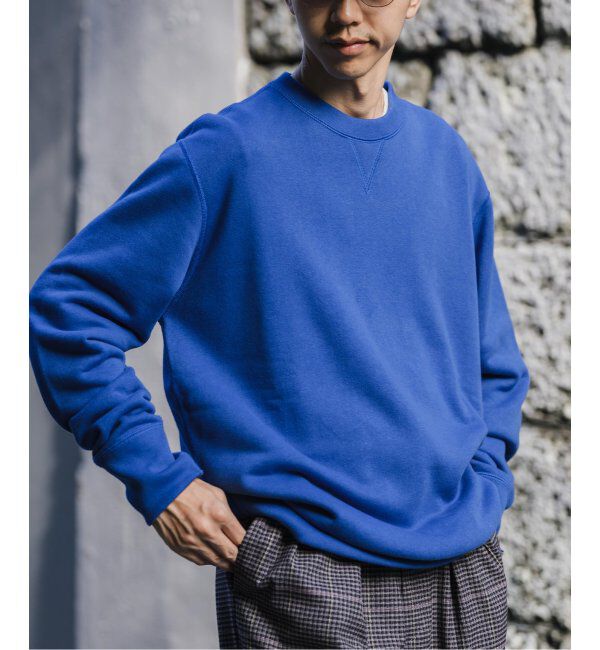 EDIFICE「【LOOPWHEELER for LOWERCASE】ライトツリウラケ ルーズフィットスウェット」|スウェット・ジャージ|