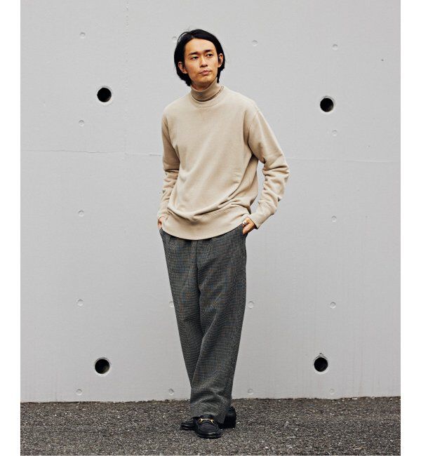 EDIFICE「【LOOPWHEELER for LOWERCASE】ライトツリウラケ ルーズフィットスウェット」|スウェット・ジャージ|