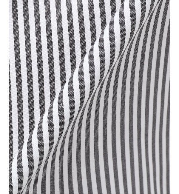 EDIFICE「D.ラウンドタブ クレリックシャツ ストライプ」|シャツ・ブラウス|