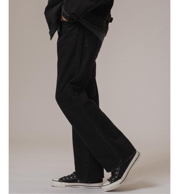 EDIFICE「Levi&rsquo;s(リーバイス) 別注 517 TM BLACK L29」|デニム|