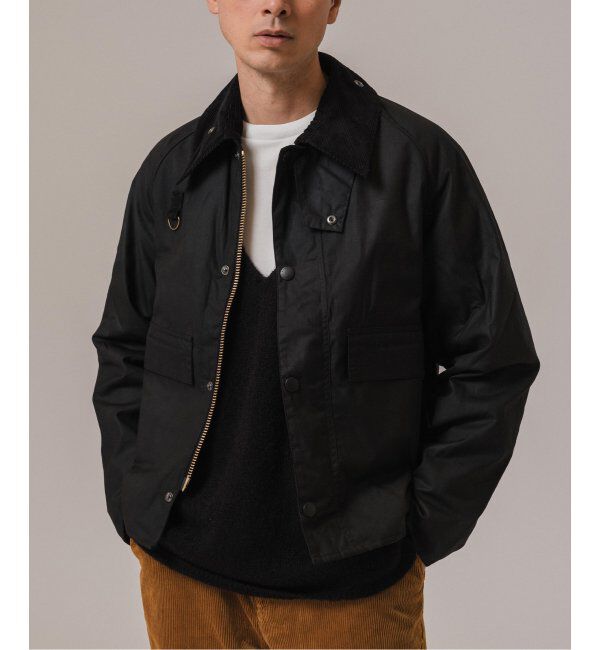 EDIFICE「Barbour(バブアー) SL SPEY/スペイ JACKET WAX MWX1212」|その他|ブラック