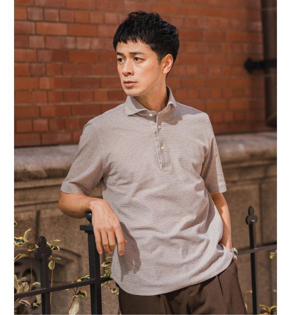 EDIFICE「GUY ROVER (ギローバー) 別注 ジャージーカッタウェイポロシャツ」|ポロシャツ|