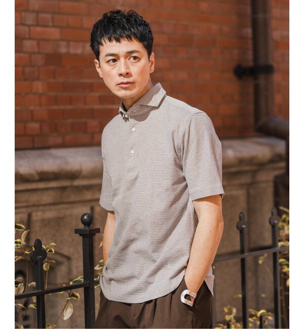 EDIFICE「GUY ROVER (ギローバー) 別注 ジャージーカッタウェイポロシャツ」|ポロシャツ|