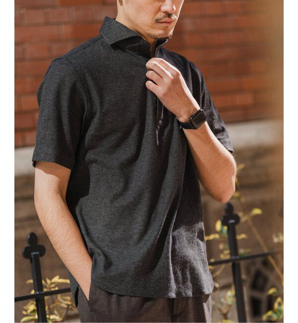 EDIFICE「GUY ROVER (ギローバー) 別注 ジャージーカッタウェイポロシャツ」|ポロシャツ|