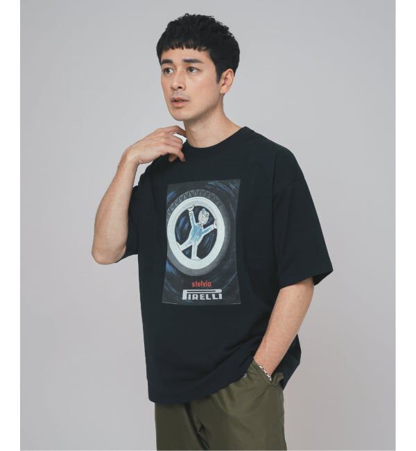 EDIFICE「《追加》SAVIGNAC (サヴィニャック) 別注 French Company プリント Tシャツ」|Tシャツ・カットソー|