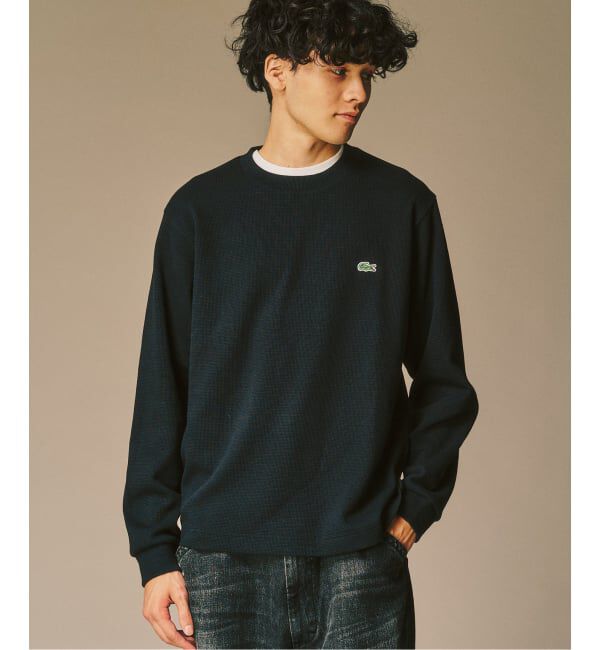 417 EDIFICE「【LACOSTE / ラコステ】 別注 ワッフルL/S カットソー」|Tシャツ・カットソー|