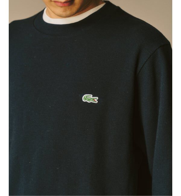 417 EDIFICE「【LACOSTE / ラコステ】 別注 ワッフルL/S カットソー」|Tシャツ・カットソー|