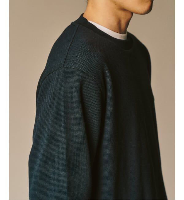 417 EDIFICE「【LACOSTE / ラコステ】 別注 ワッフルL/S カットソー」|Tシャツ・カットソー|