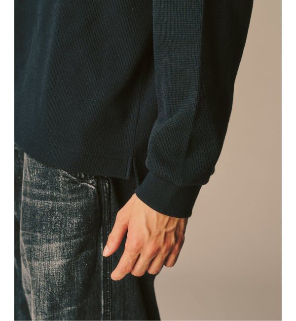 417 EDIFICE「【LACOSTE / ラコステ】 別注 ワッフルL/S カットソー」|Tシャツ・カットソー|