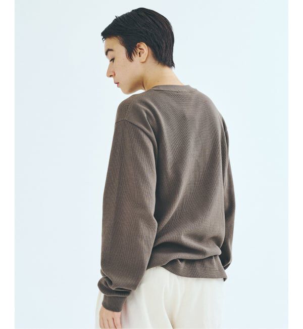 417 EDIFICE「【LACOSTE / ラコステ】 別注 ワッフルL/S カットソー」|Tシャツ・カットソー|