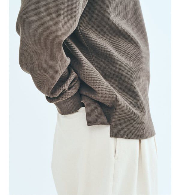 417 EDIFICE「【LACOSTE / ラコステ】 別注 ワッフルL/S カットソー」|Tシャツ・カットソー|