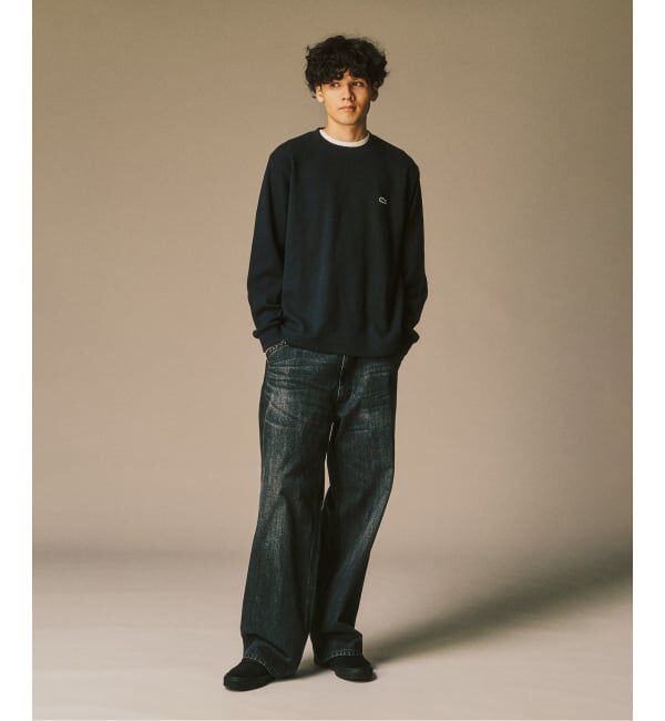 417 EDIFICE「【LACOSTE / ラコステ】 別注 ワッフルL/S カットソー」|Tシャツ・カットソー|