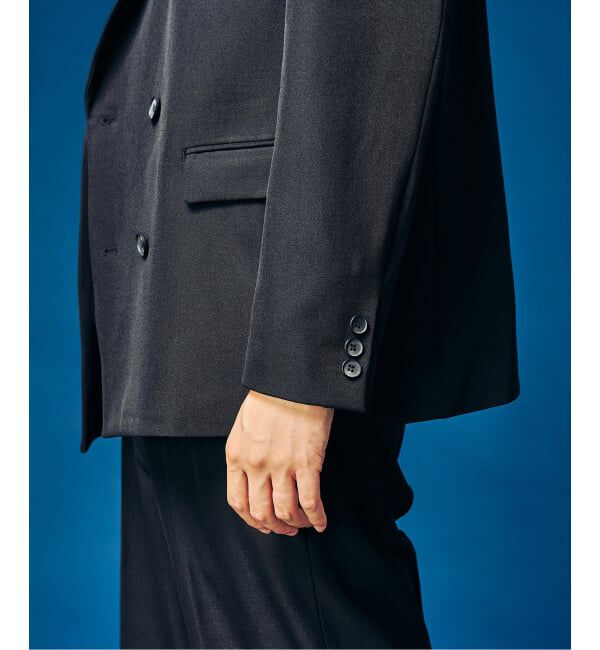 417 EDIFICE「&rdquo;4WAYストレッチ&rdquo; ダブルジャケット」|テーラードジャケット|