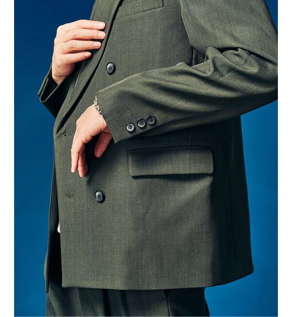 417 EDIFICE「&rdquo;4WAYストレッチ&rdquo; ダブルジャケット」|テーラードジャケット|